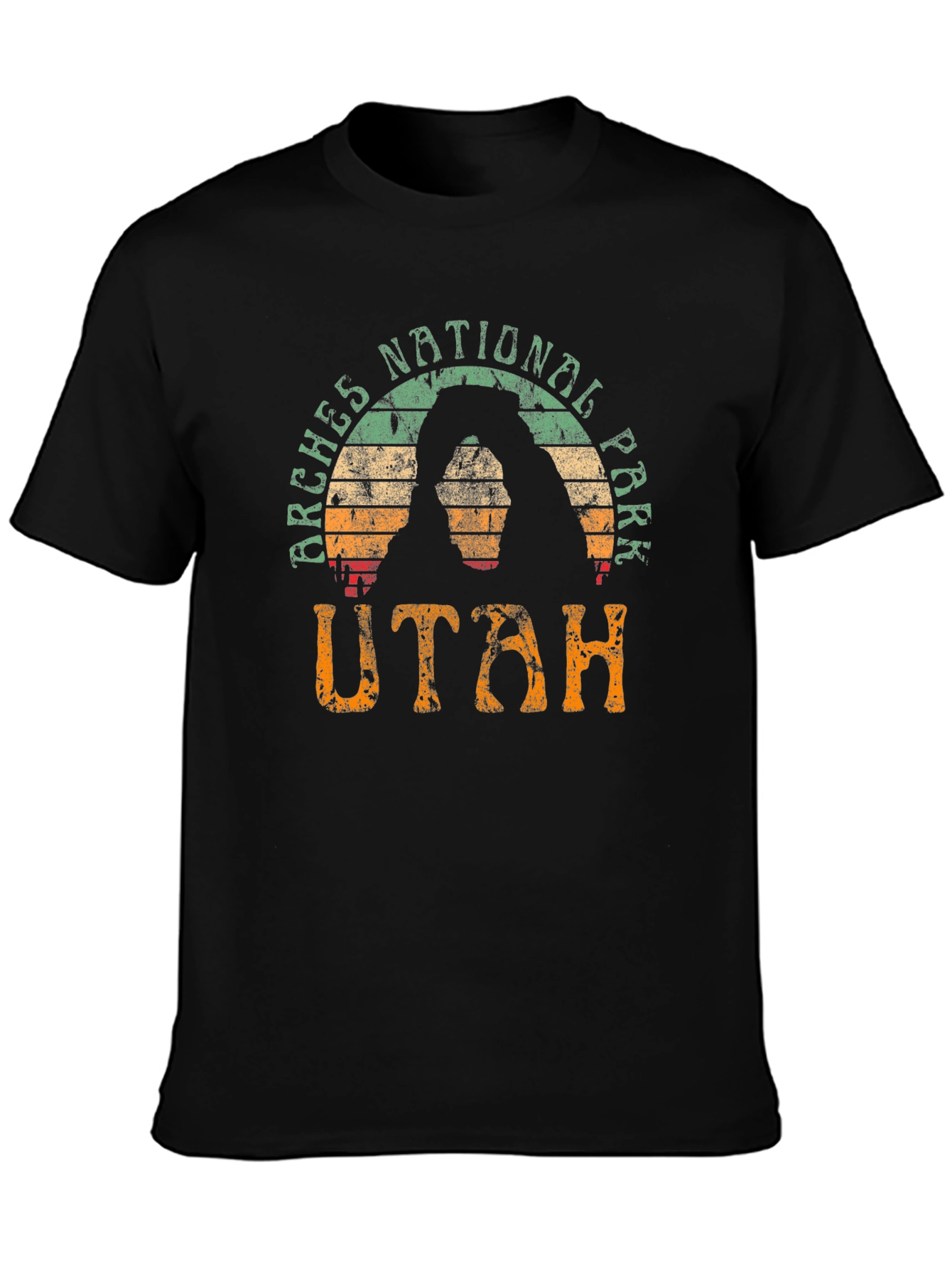 Arches National Park Utah Retro T-Shirt