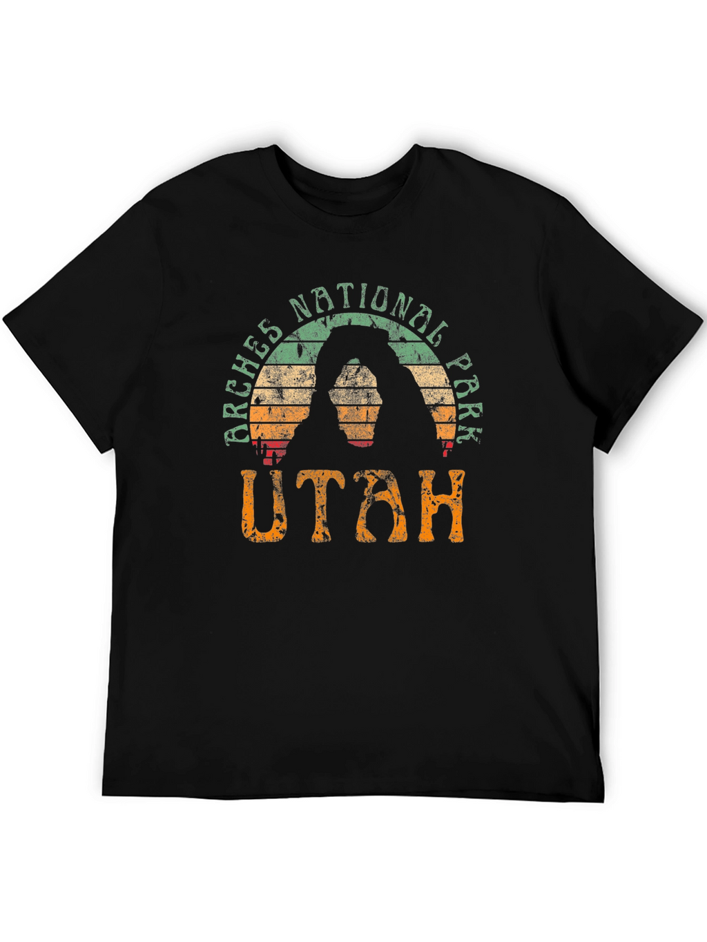 Arches National Park Utah Retro T-Shirt