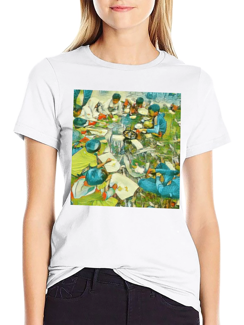 Artistic Feast T-Shirt: Unique Graphic Tee