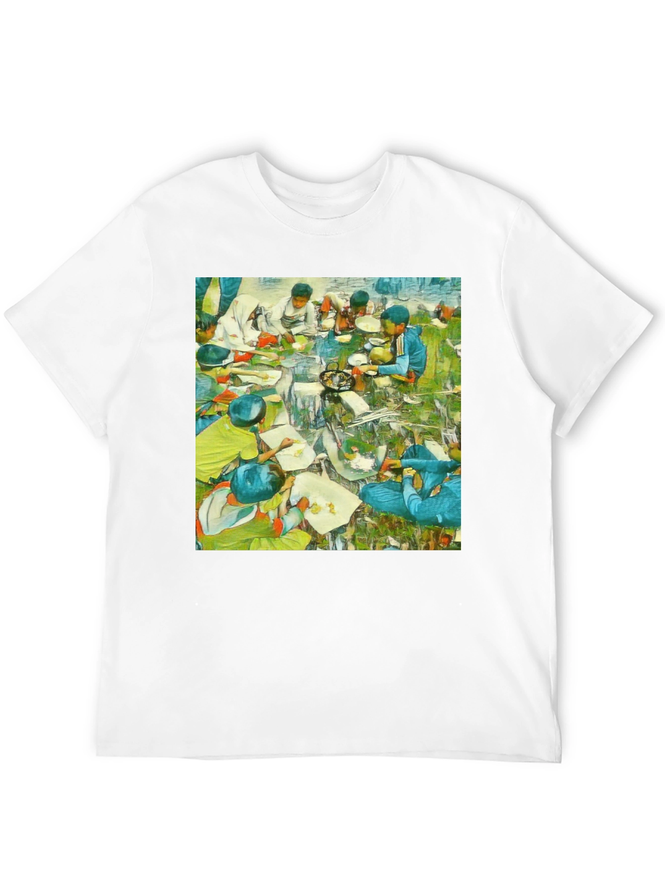 Artistic Feast T-Shirt: Unique Graphic Tee