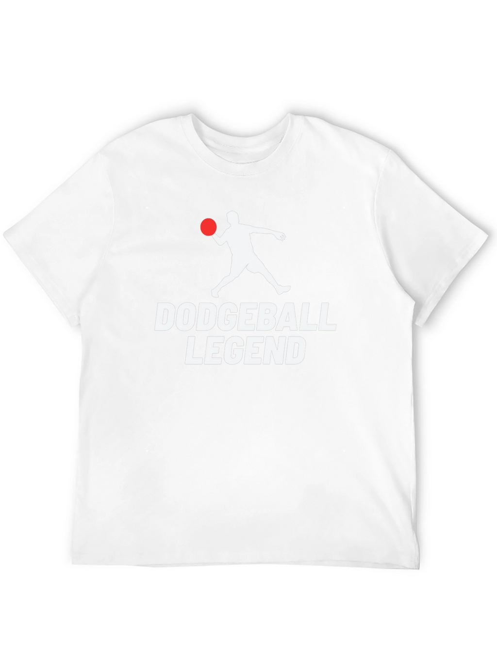 Dodgeball Legend Graphic T-Shirt - Black