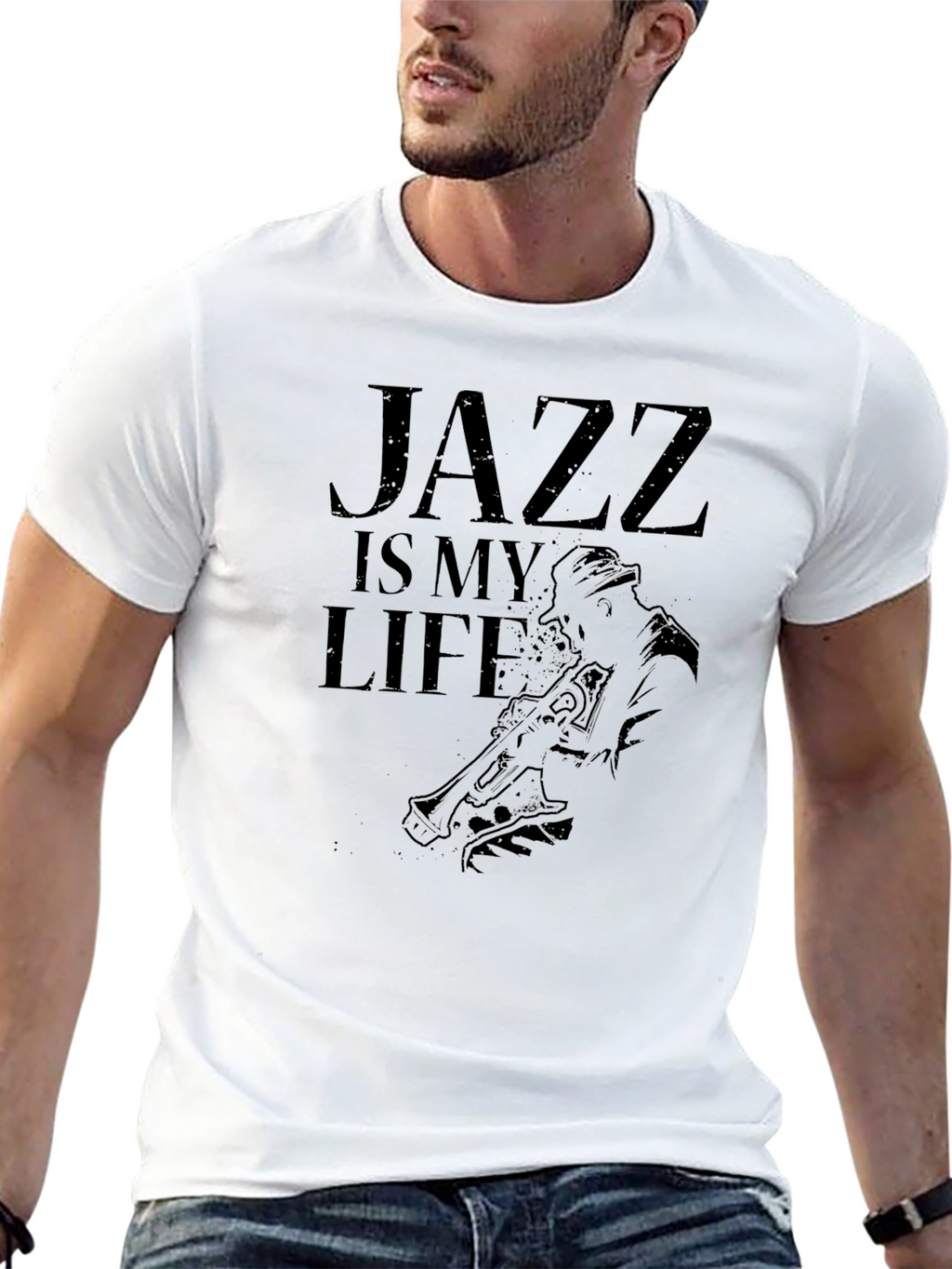 Jazz is My Life Graphic T-Shirt