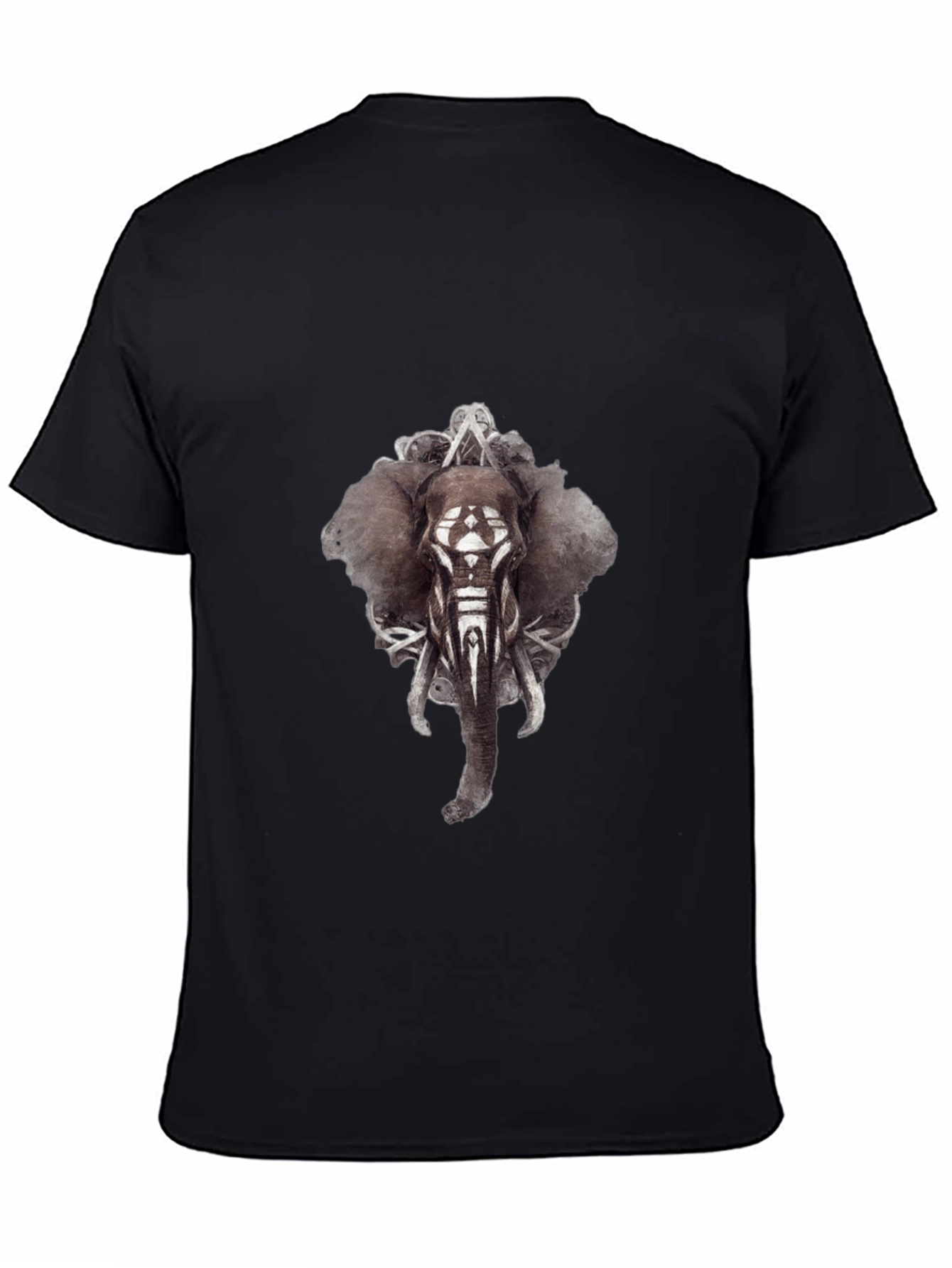 Elephant Graphic Tee - Black