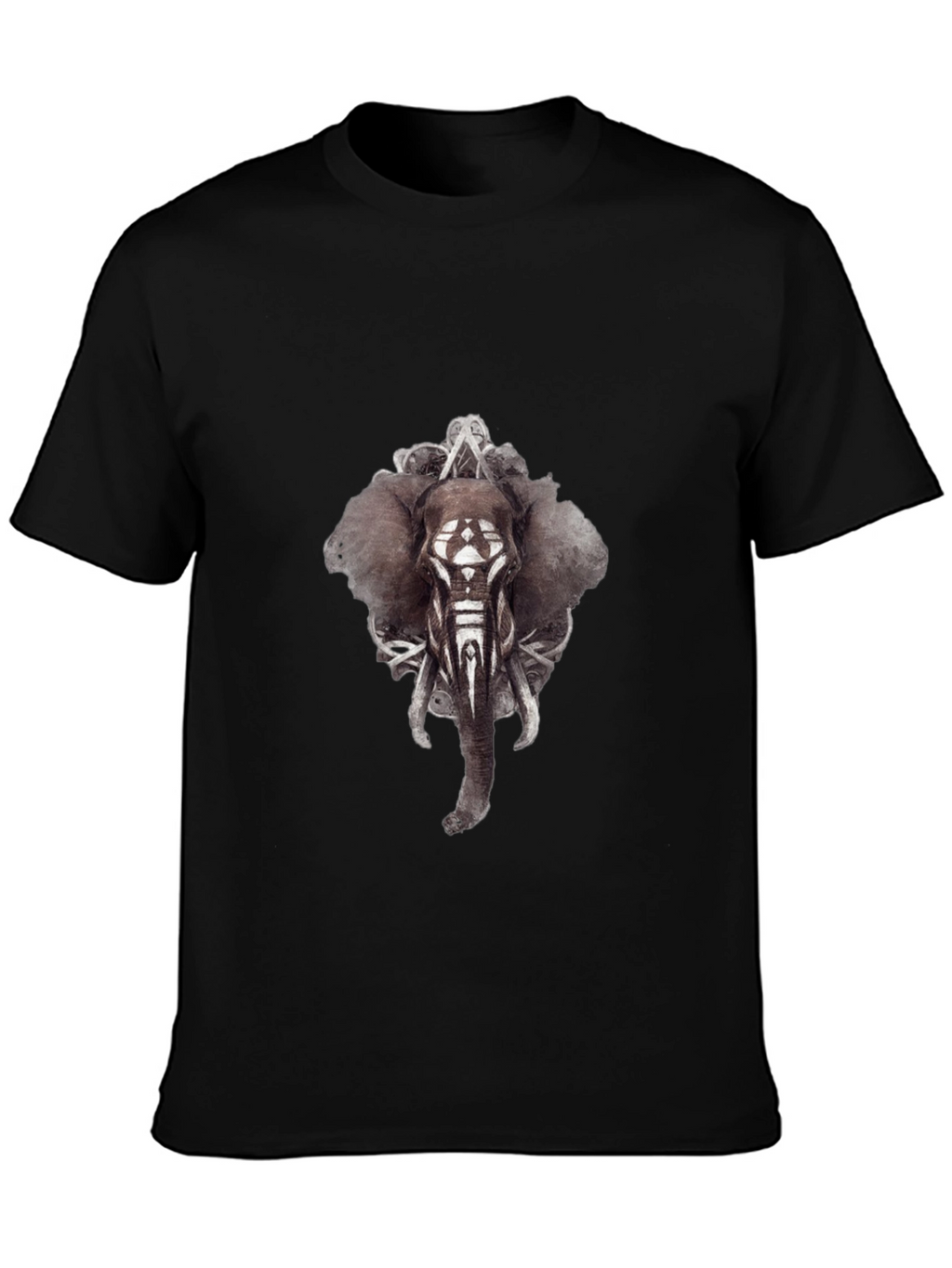 Elephant Graphic Tee - Black