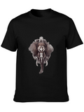 Elephant Graphic Tee - Black