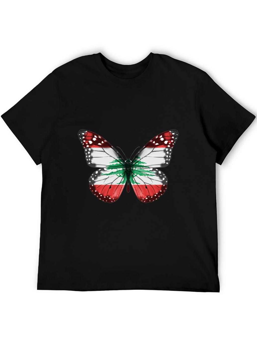 Lebanon Butterfly Graphic T-Shirt