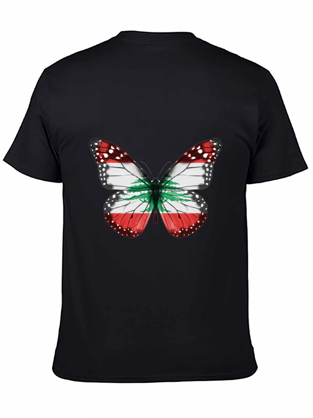 Lebanon Butterfly Graphic T-Shirt