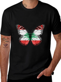 Lebanon Butterfly Graphic T-Shirt