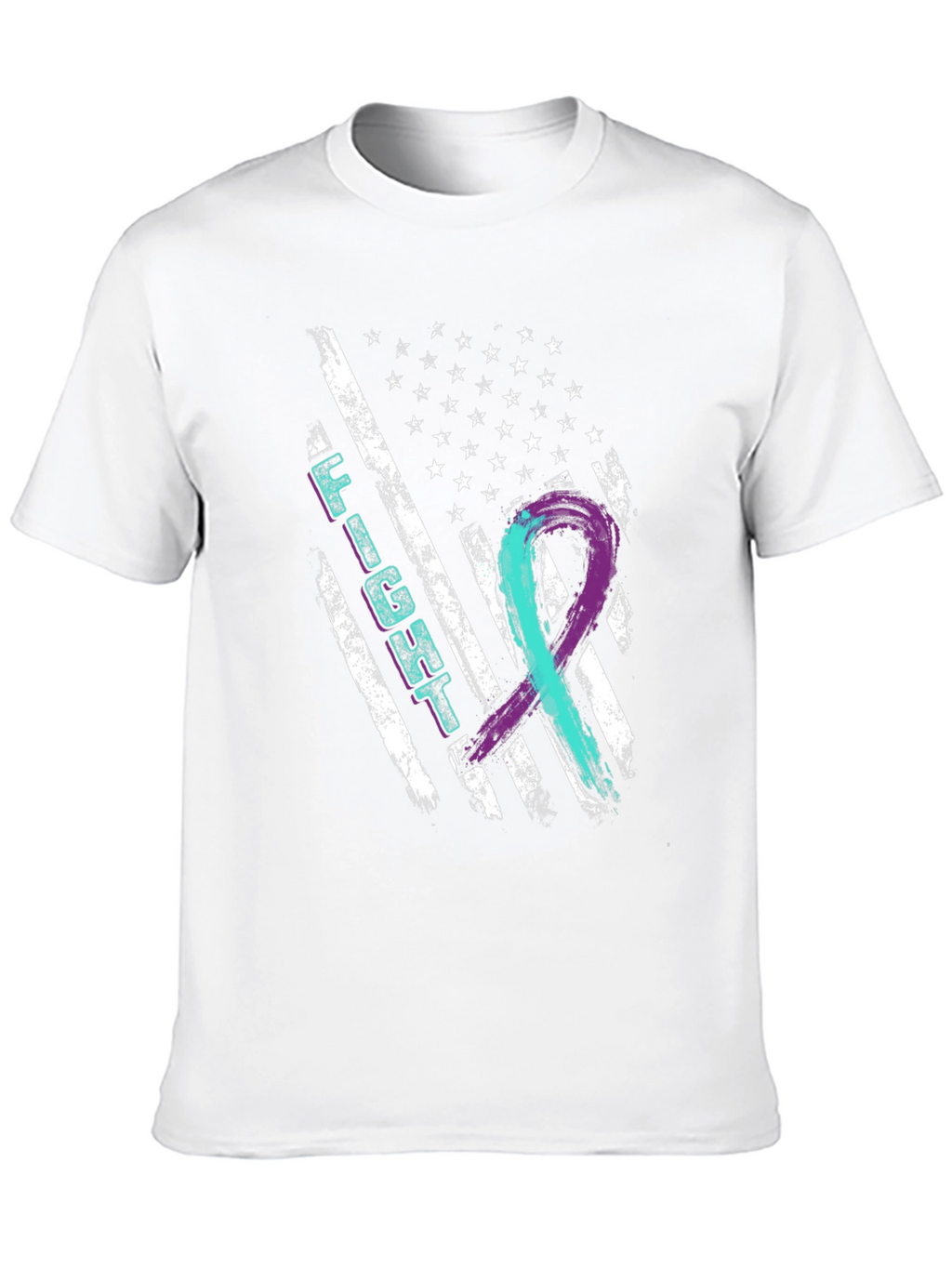 Fight Suicide Awareness Flag T-Shirt