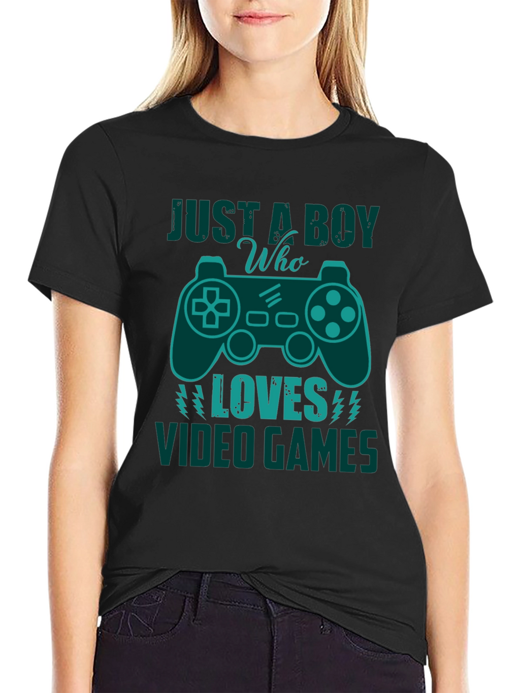 Just a Boy Who Loves Video Games T-Shirt