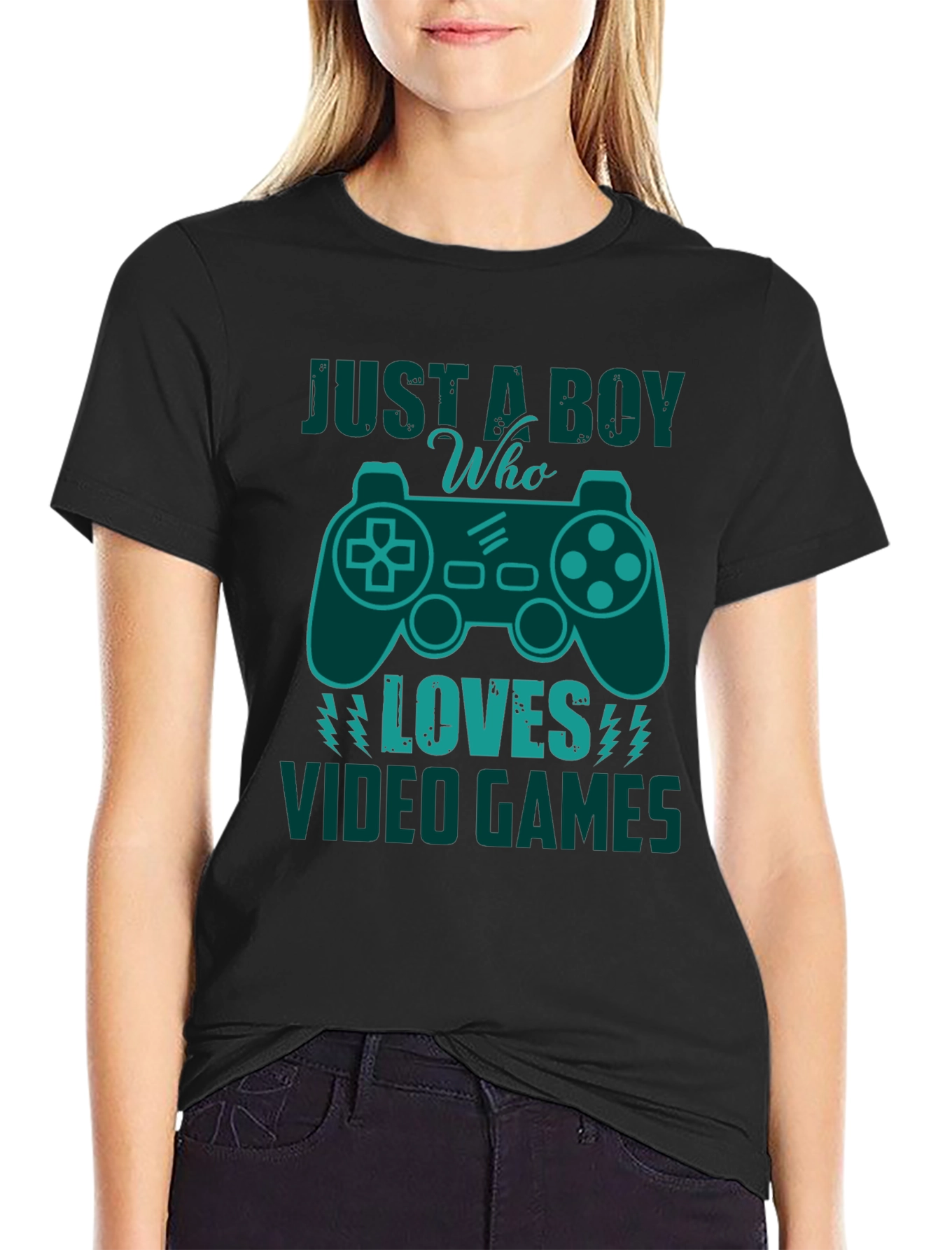 Just a Boy Who Loves Video Games T-Shirt