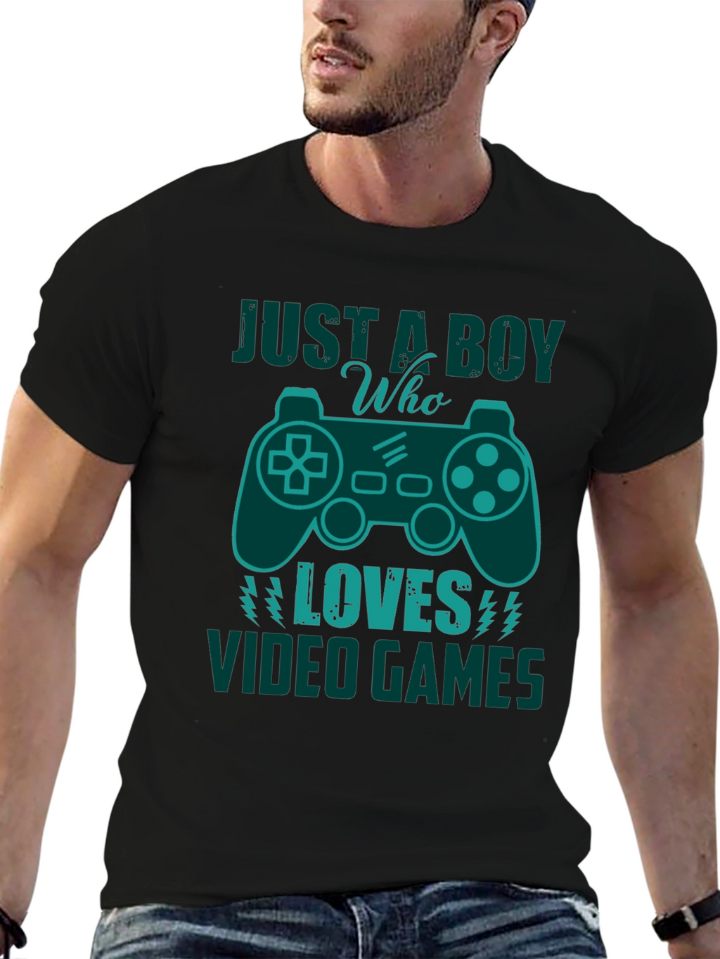 Just a Boy Who Loves Video Games T-Shirt
