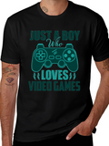 Just a Boy Who Loves Video Games T-Shirt
