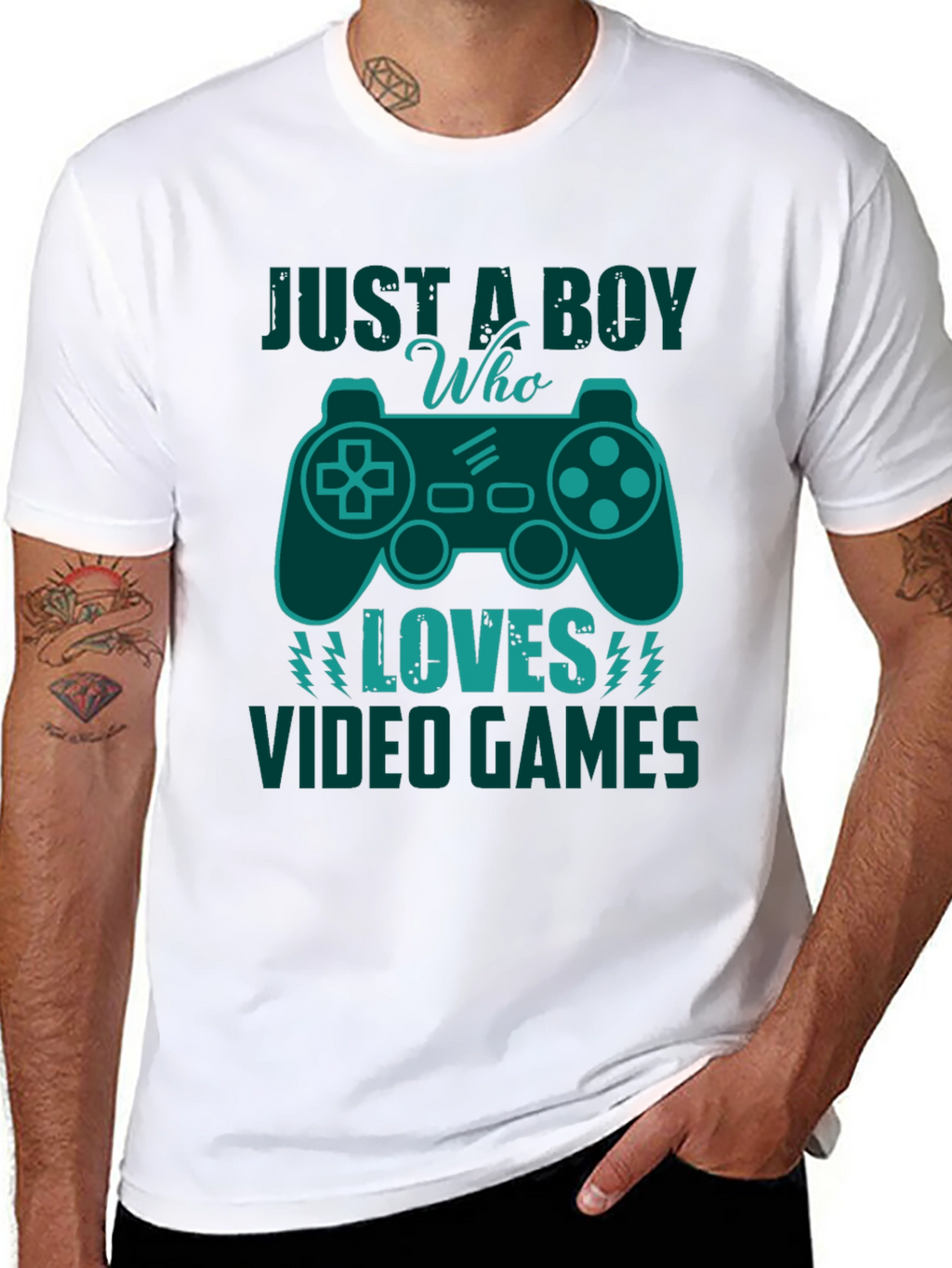 Just a Boy Who Loves Video Games T-Shirt