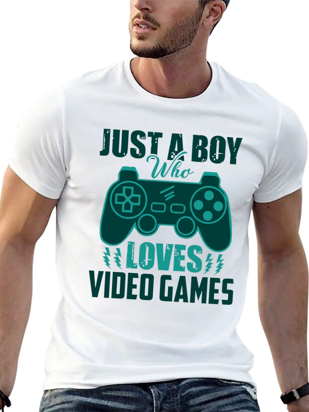 Just a Boy Who Loves Video Games T-Shirt