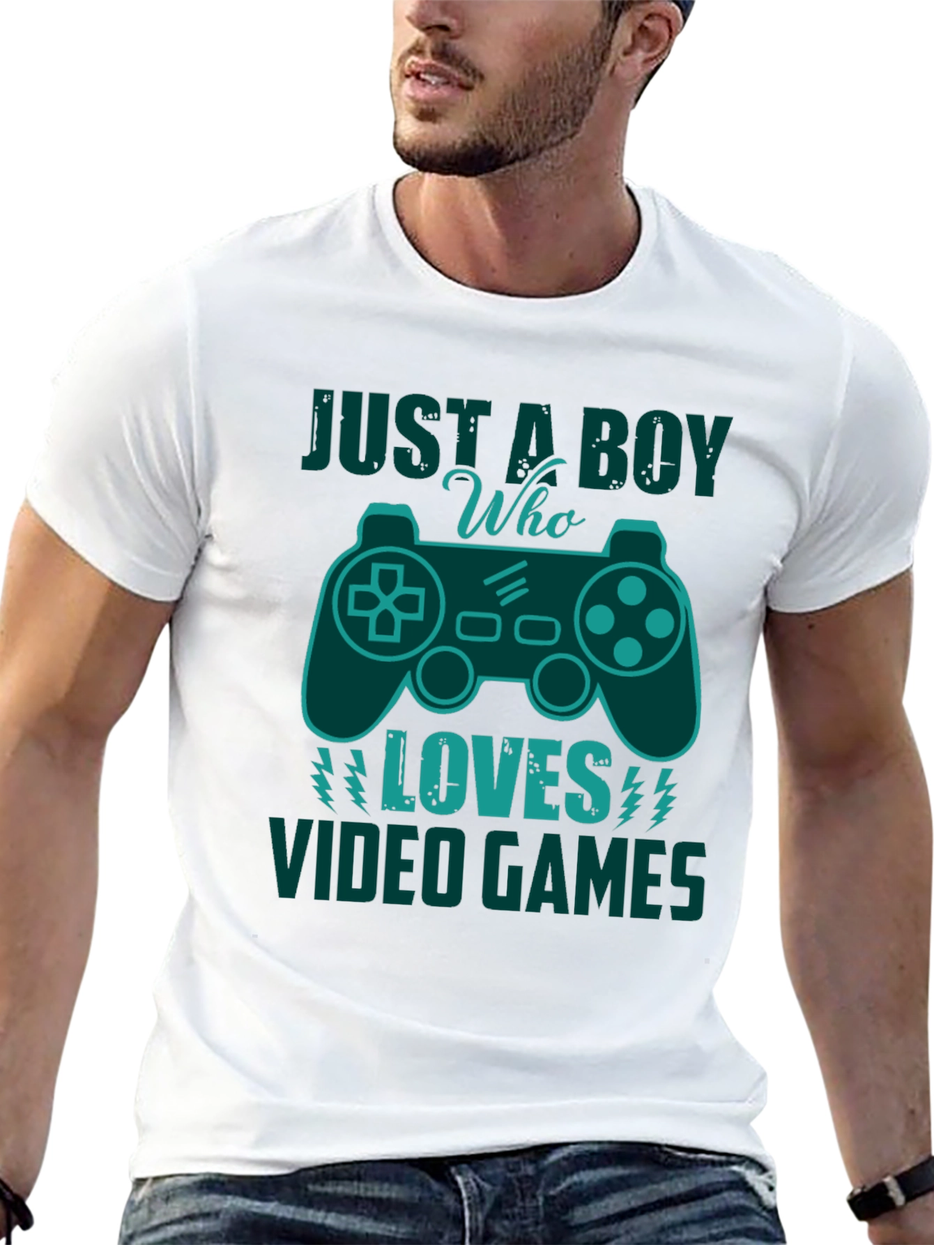 Just a Boy Who Loves Video Games T-Shirt