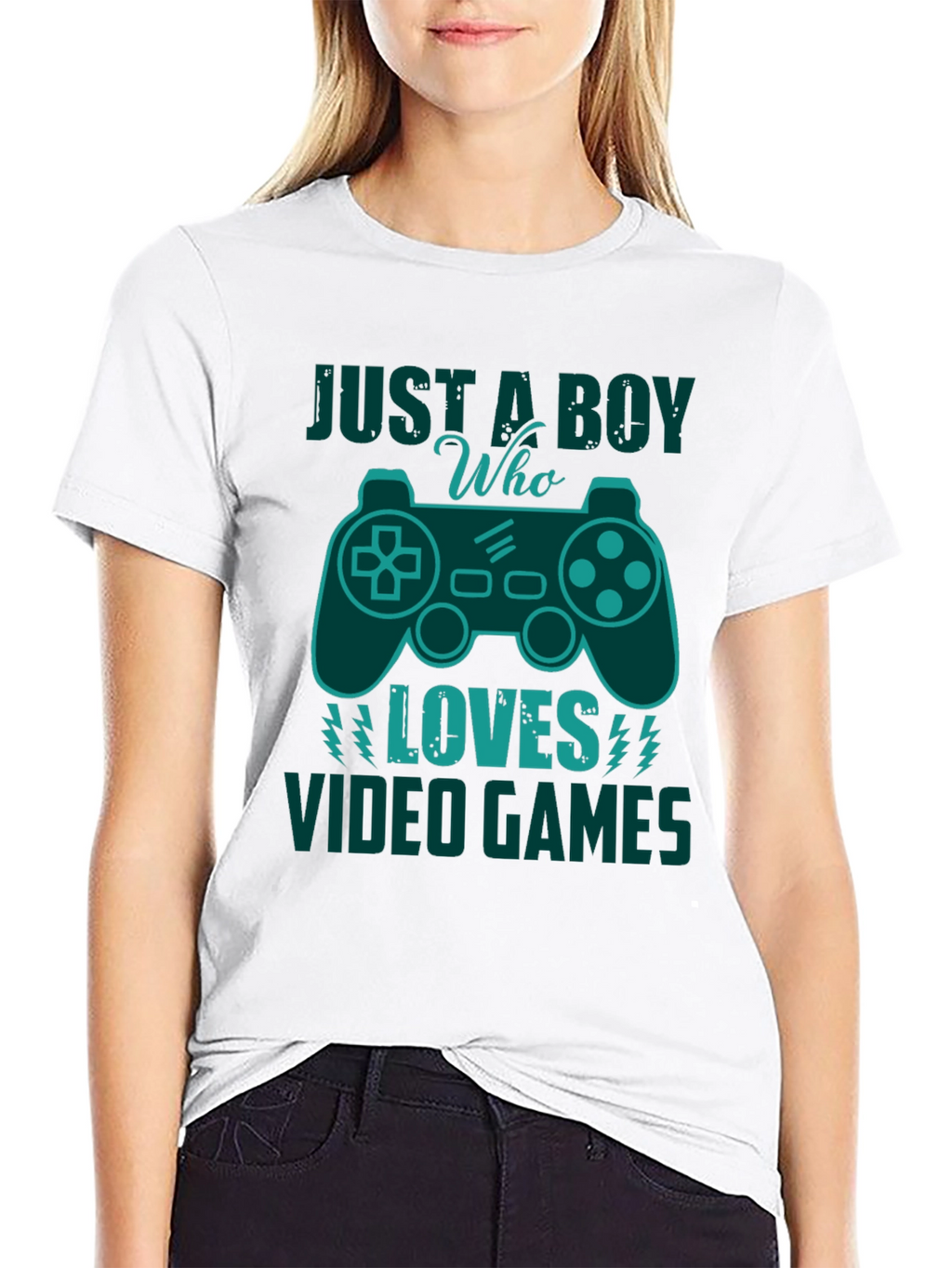 Just a Boy Who Loves Video Games T-Shirt