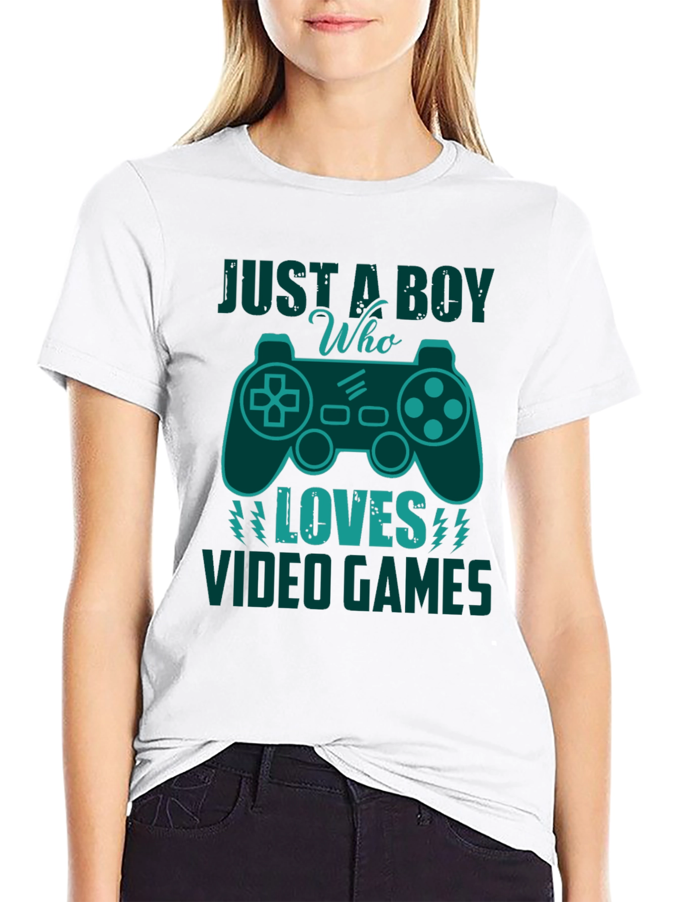 Just a Boy Who Loves Video Games T-Shirt