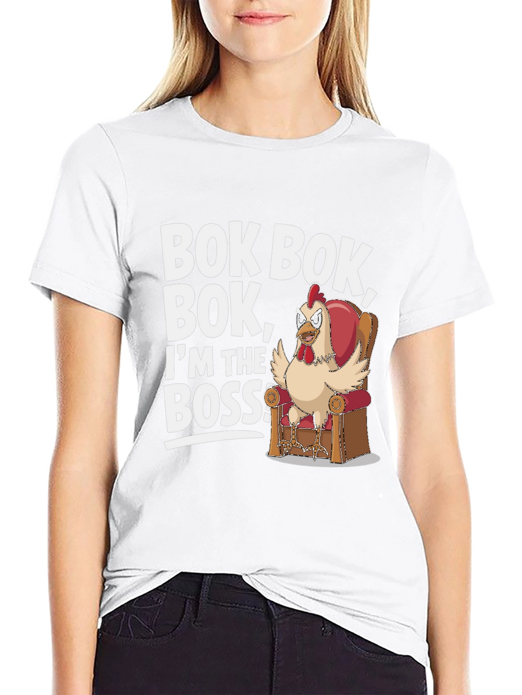 Bok Bok Boss Chicken T-Shirt