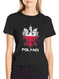 Poland Eagle Flag T-Shirt: Polish Pride Tee