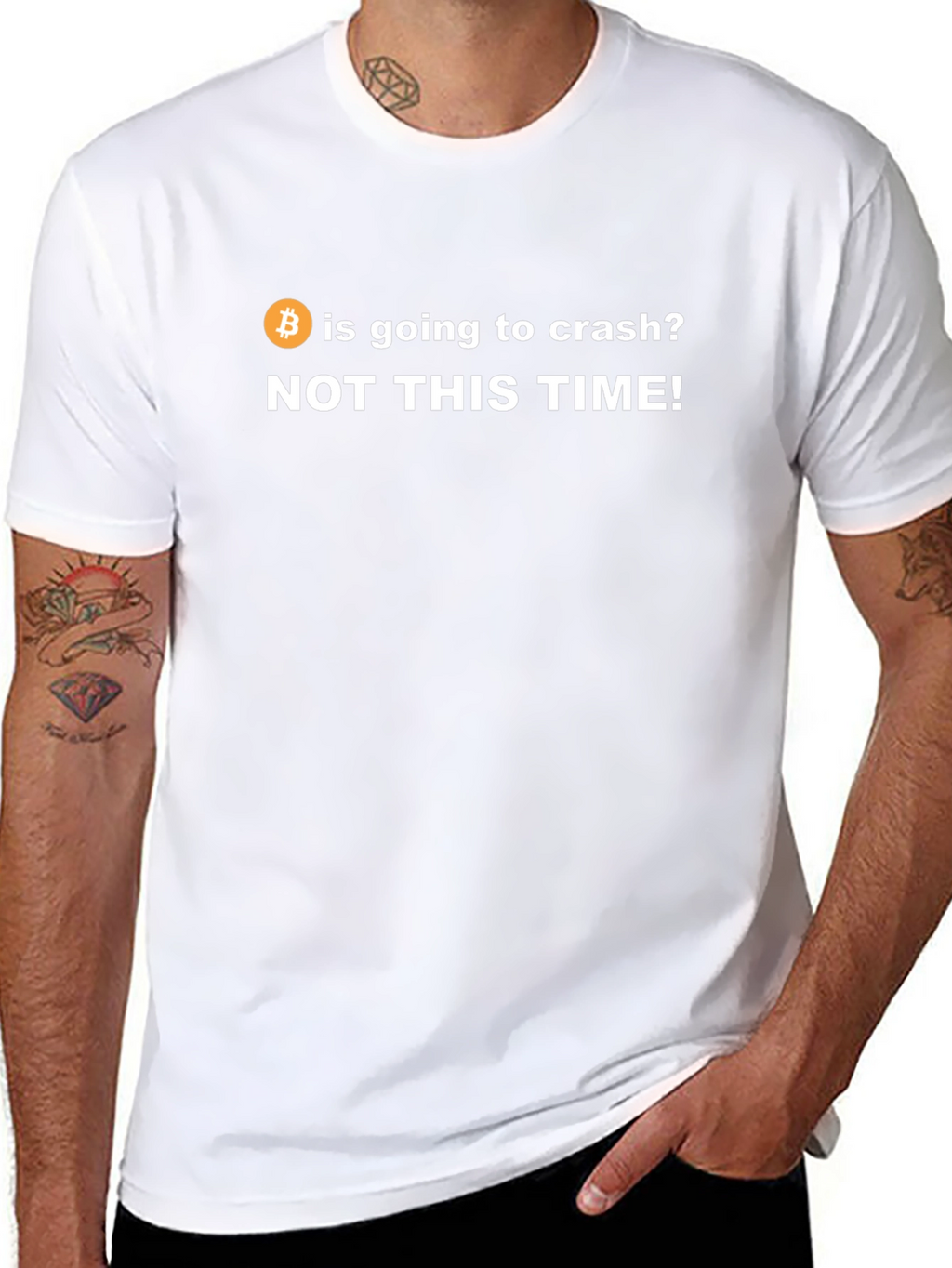 Bitcoin Crash T-Shirt - NOT THIS TIME!