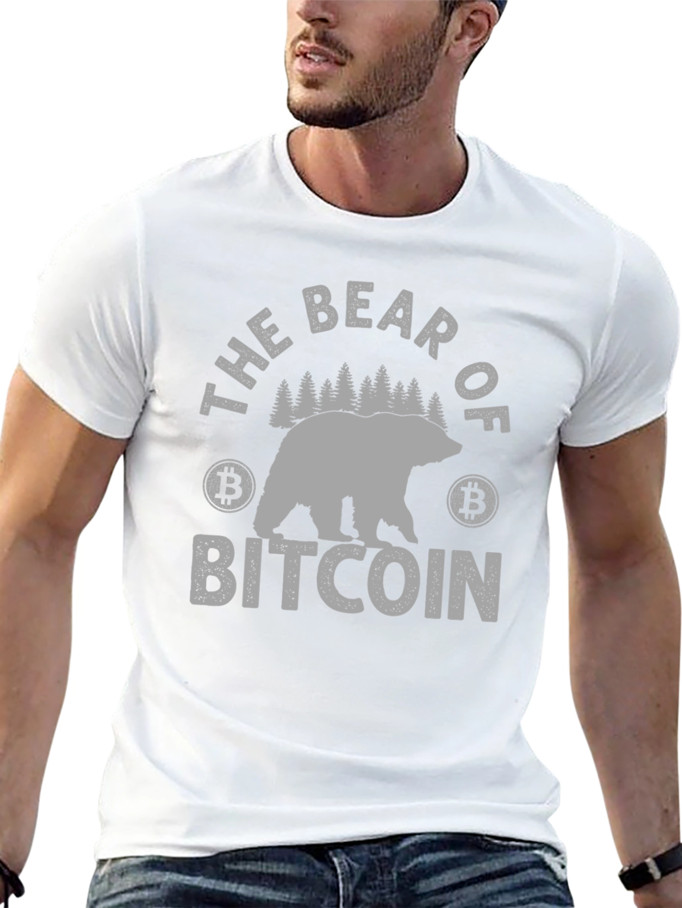 Bitcoin Bear Crypto T-Shirt