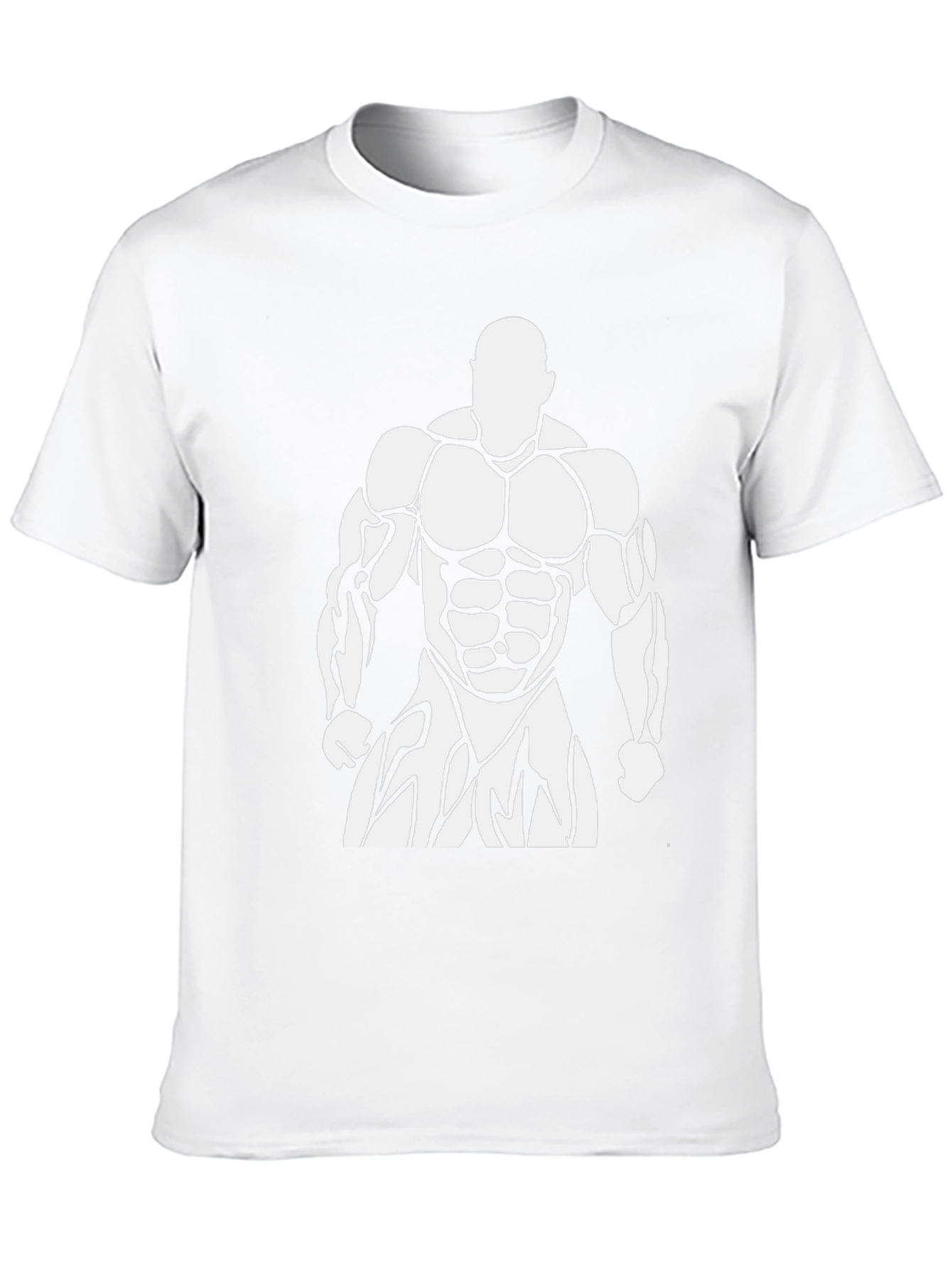 Bodybuilder Graphic Tee - Black Gym Shirt