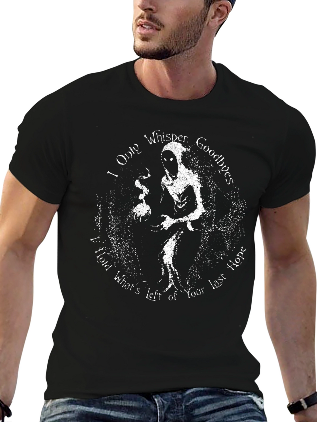 Whisper Goodbyes Graphic Tee