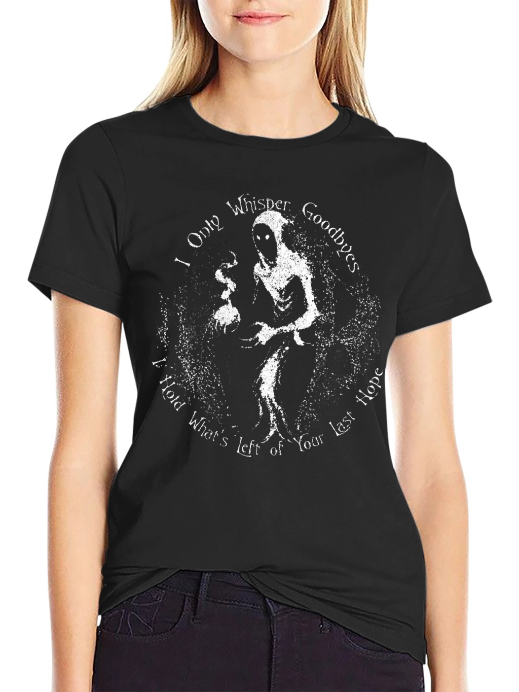 Whisper Goodbyes Graphic Tee