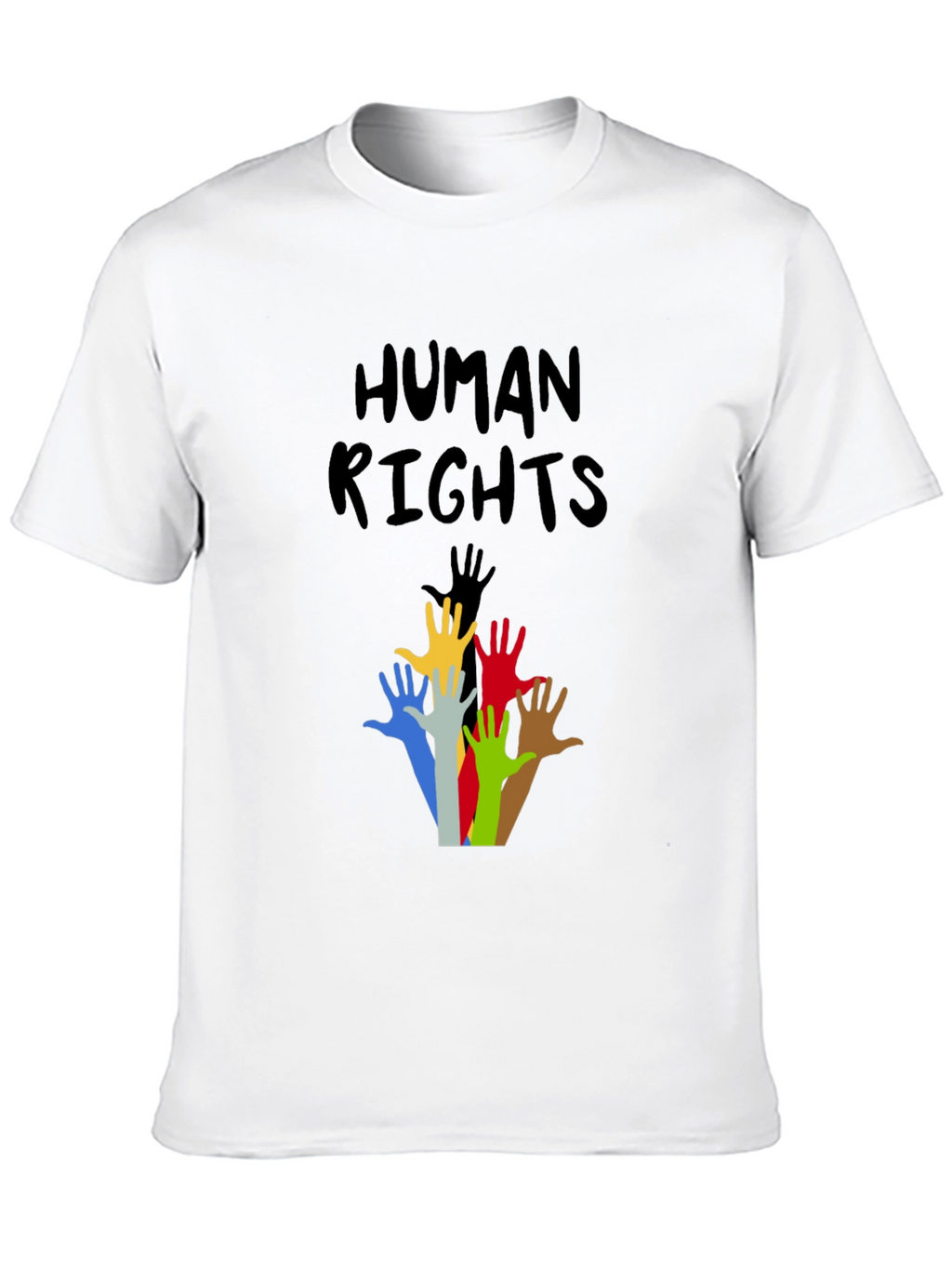 Human Rights Graphic T-Shirt - Black