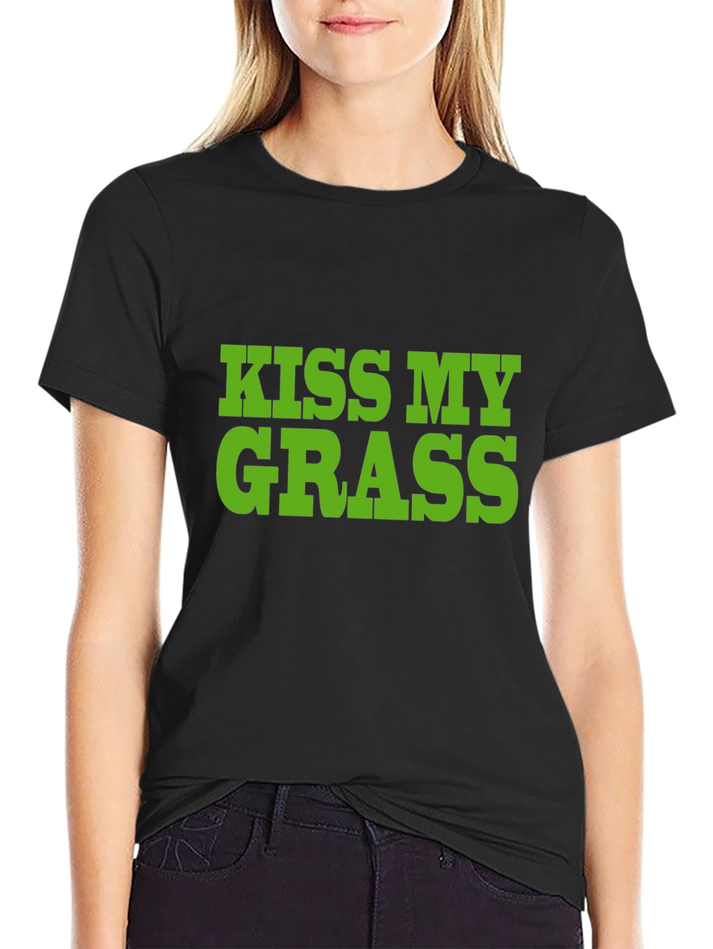 Kiss My Grass T-Shirt - Bold Statement Tee