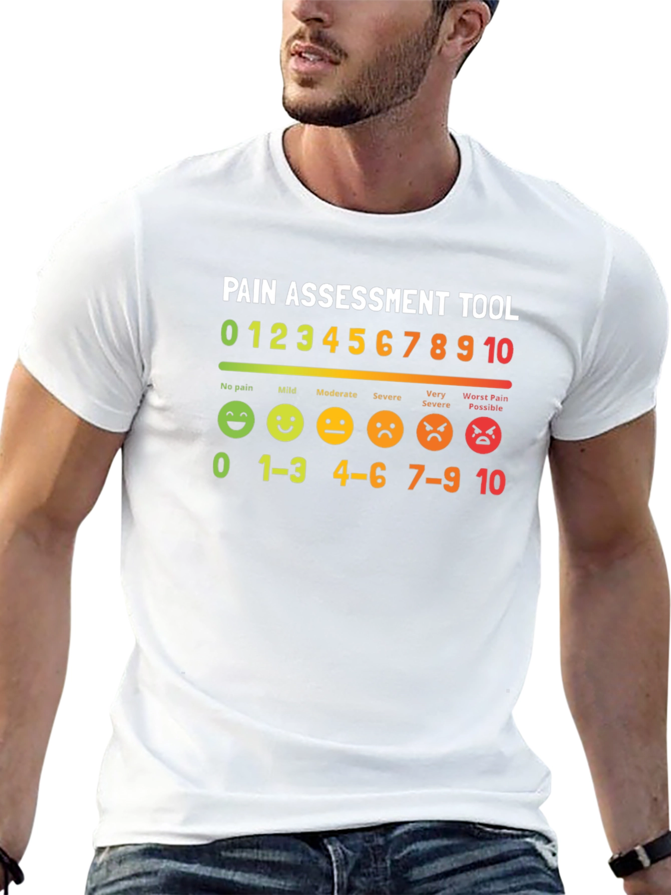 Pain Assessment Tool Graphic T-Shirt