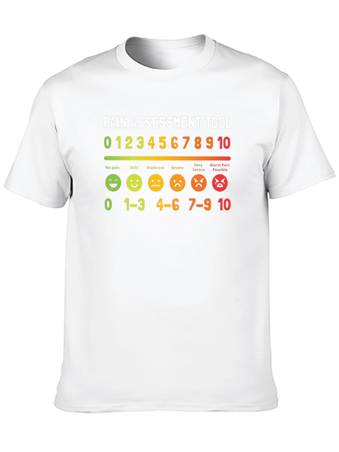 Pain Assessment Tool Graphic T-Shirt