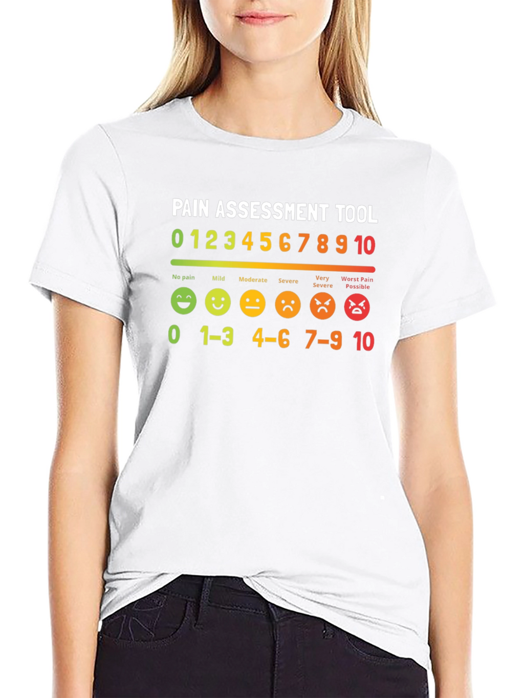 Pain Assessment Tool Graphic T-Shirt