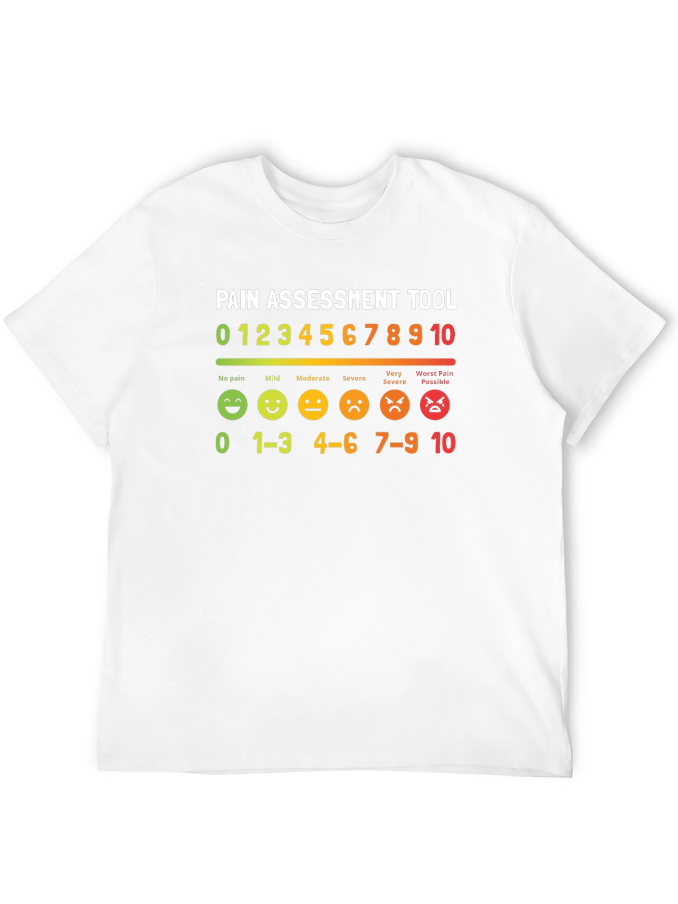 Pain Assessment Tool Graphic T-Shirt