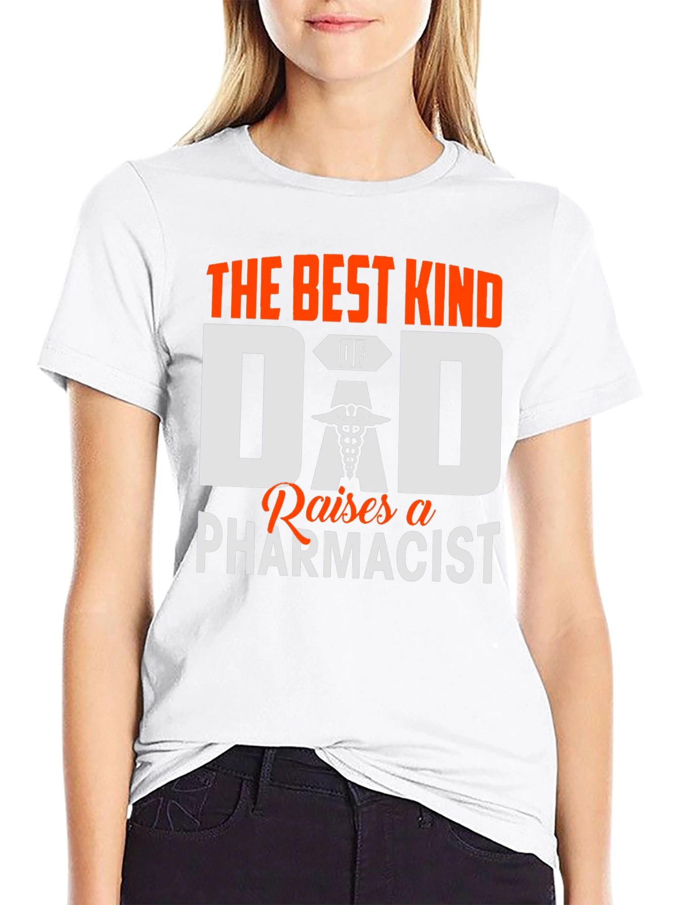 Best Dad Raises a Pharmacist Graphic T-Shirt