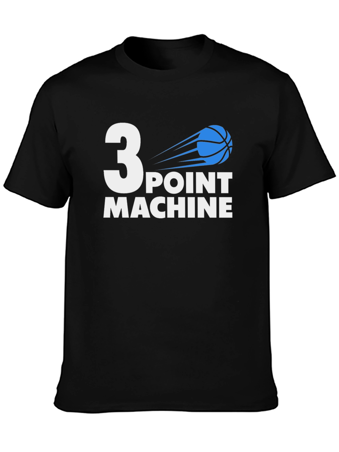 3 Point Machine Basketball Graphic Tee
