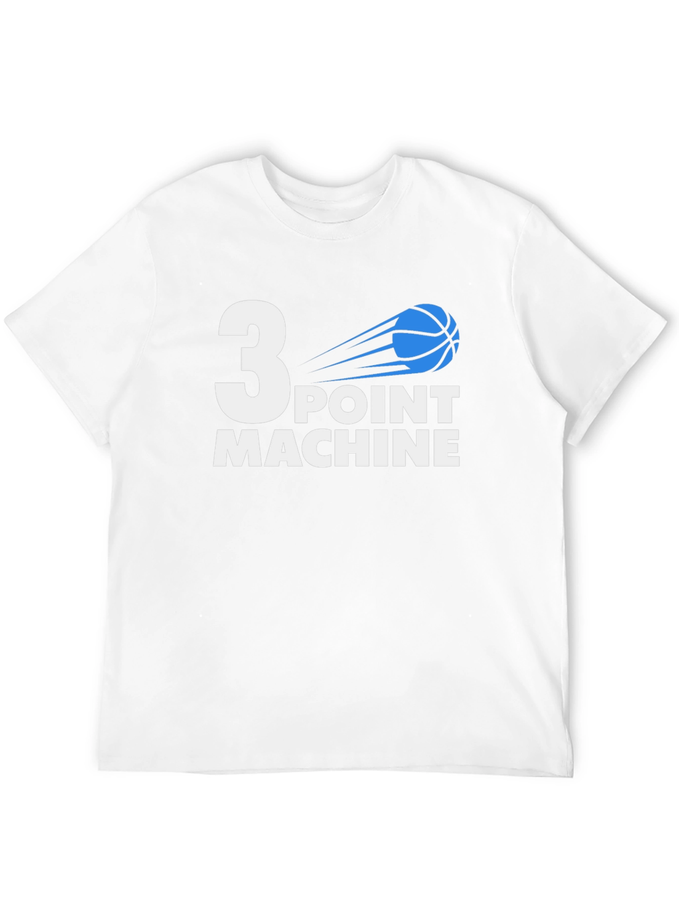 3 Point Machine Basketball Graphic Tee