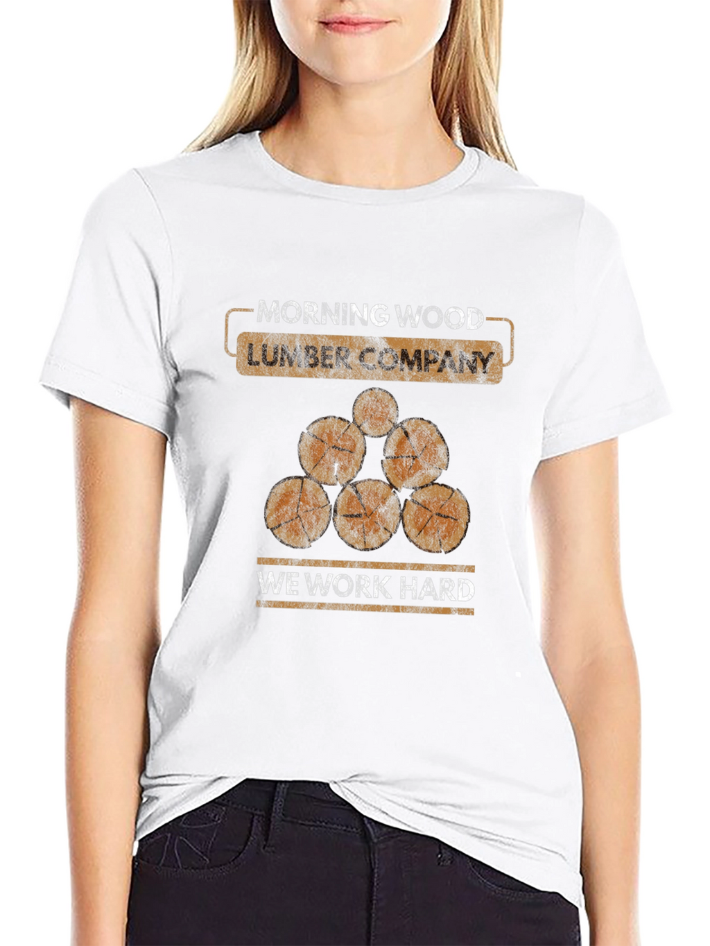 Morning Wood Lumber Company Graphic T-Shirt