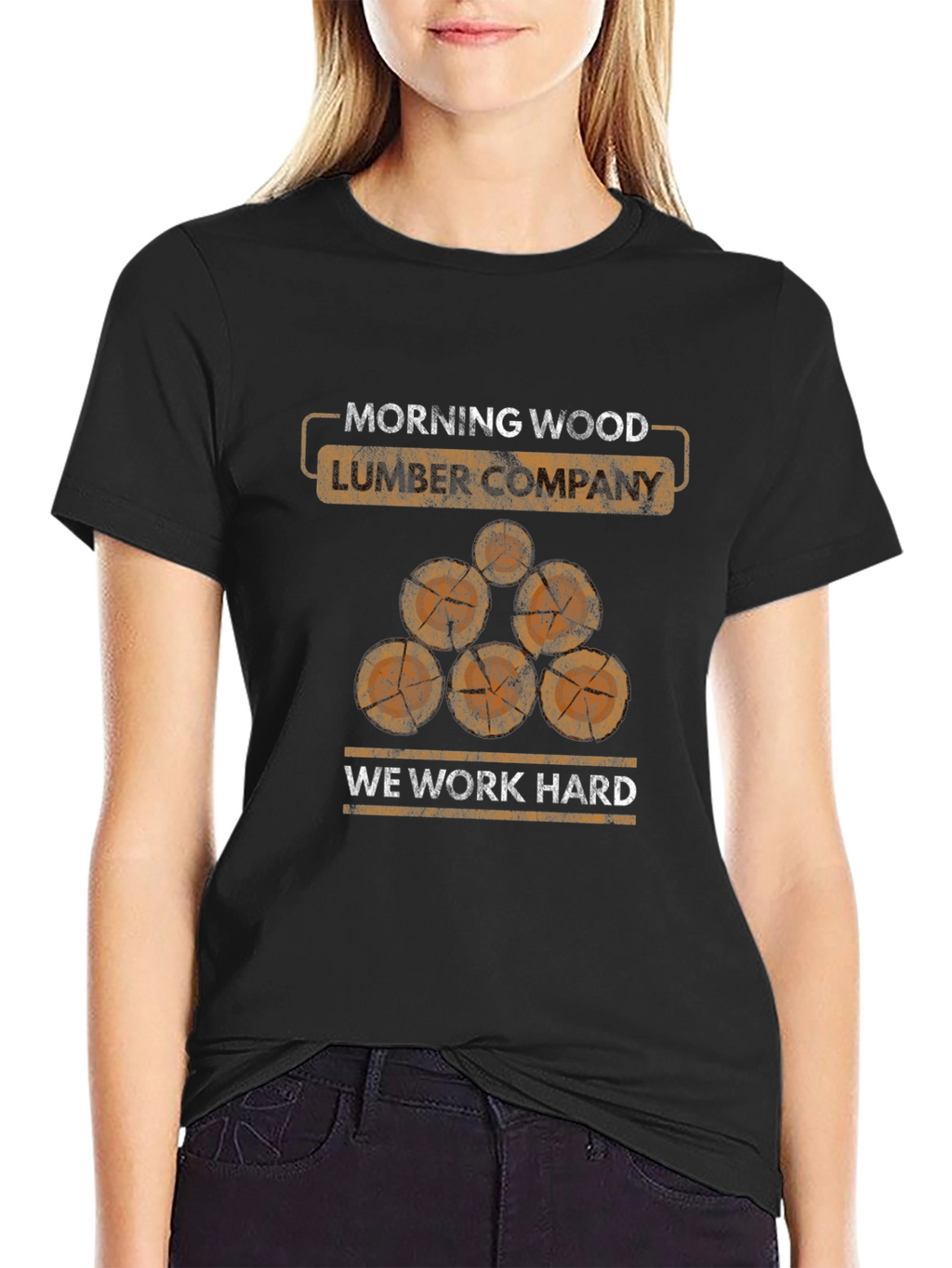 Morning Wood Lumber Company Graphic T-Shirt