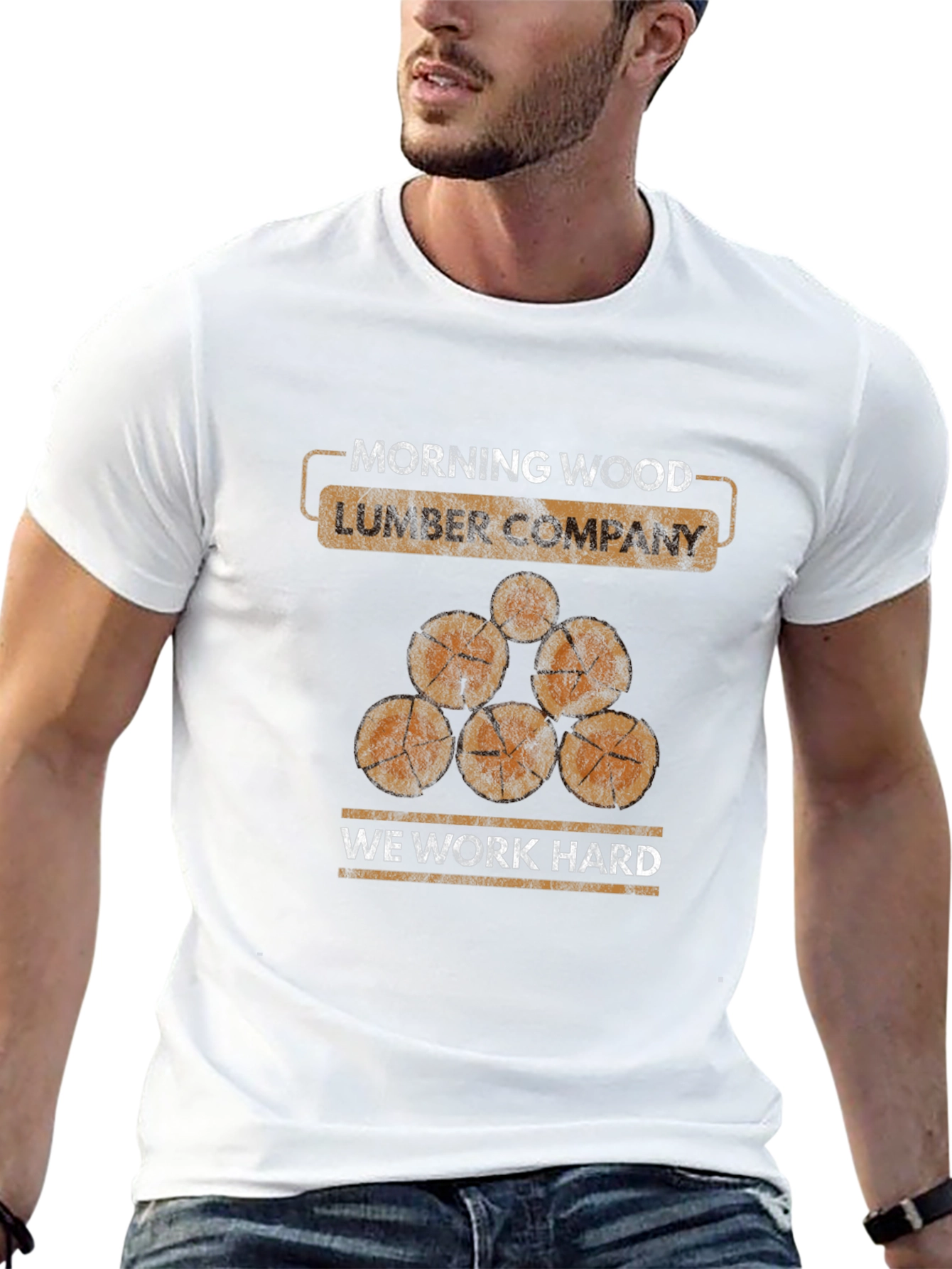 Morning Wood Lumber Company Graphic T-Shirt