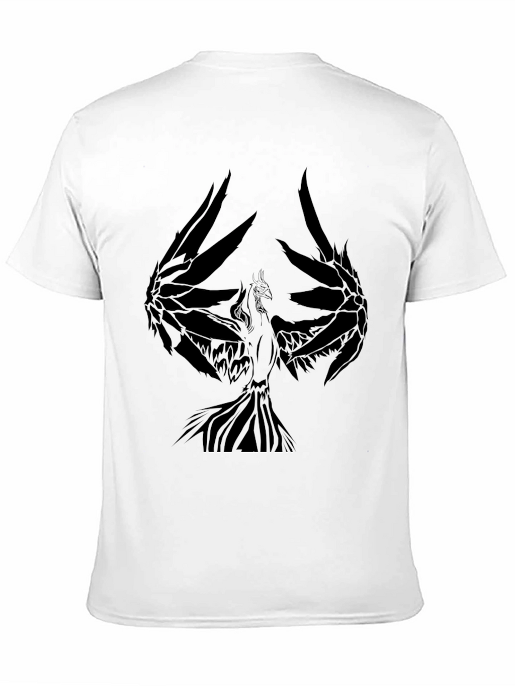 Phoenix Graphic Black T-Shirt - Mens Fashion Tee