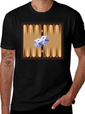 Backgammon Board Graphic Tee