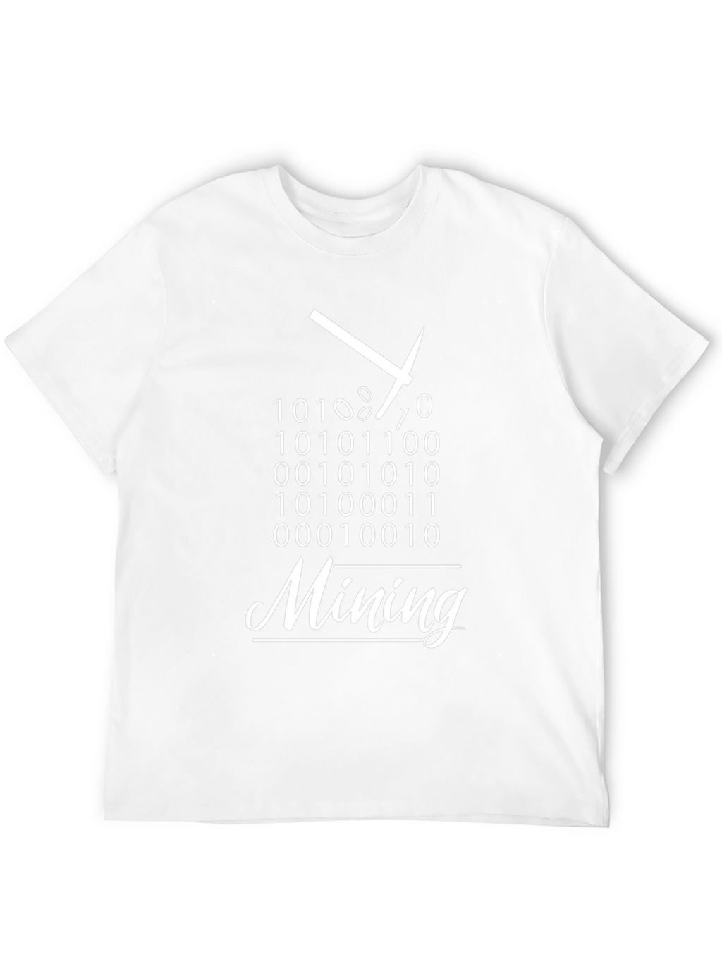 Bitcoin Mining Binary Code T-Shirt