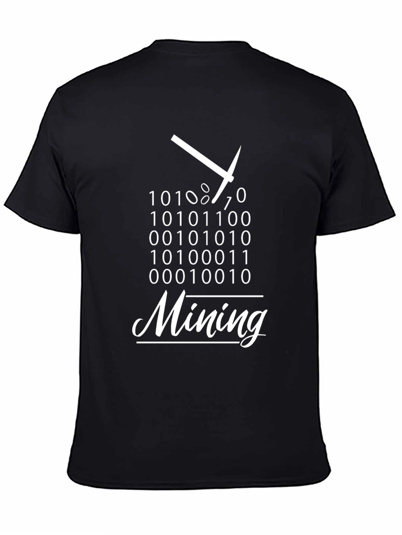 Bitcoin Mining Binary Code T-Shirt