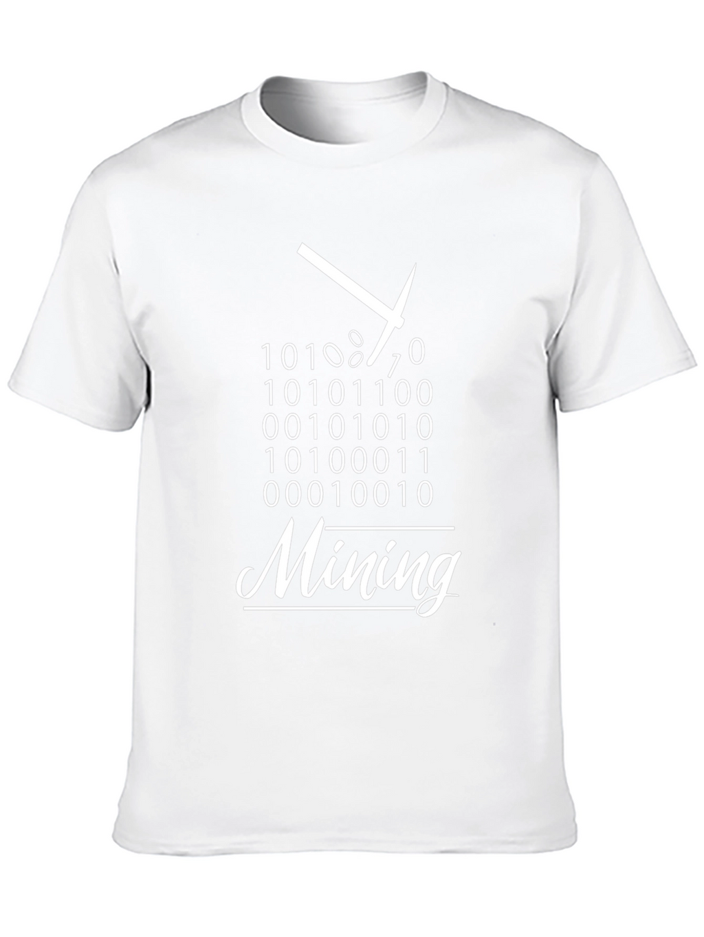 Bitcoin Mining Binary Code T-Shirt