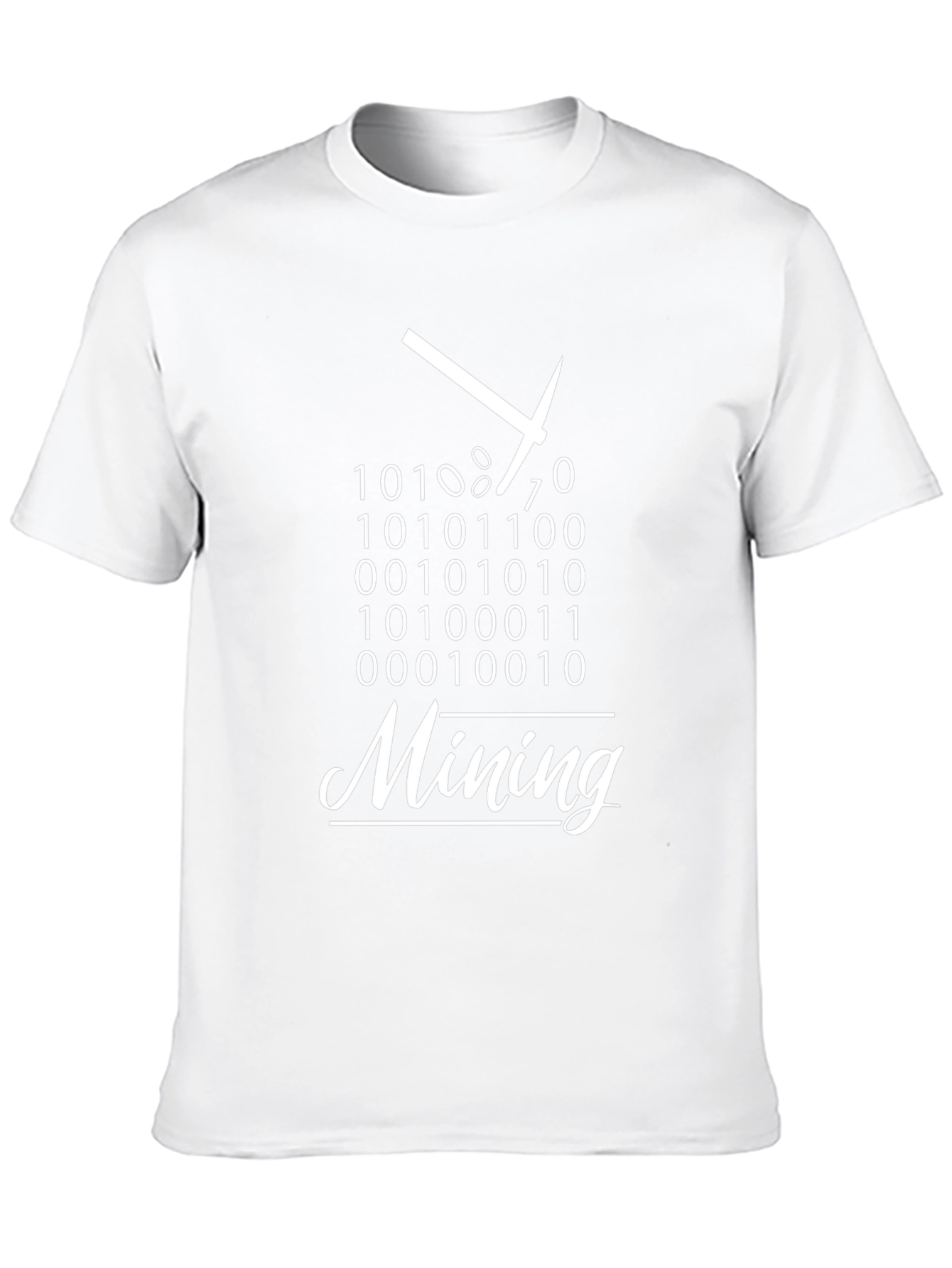 Bitcoin Mining Binary Code T-Shirt