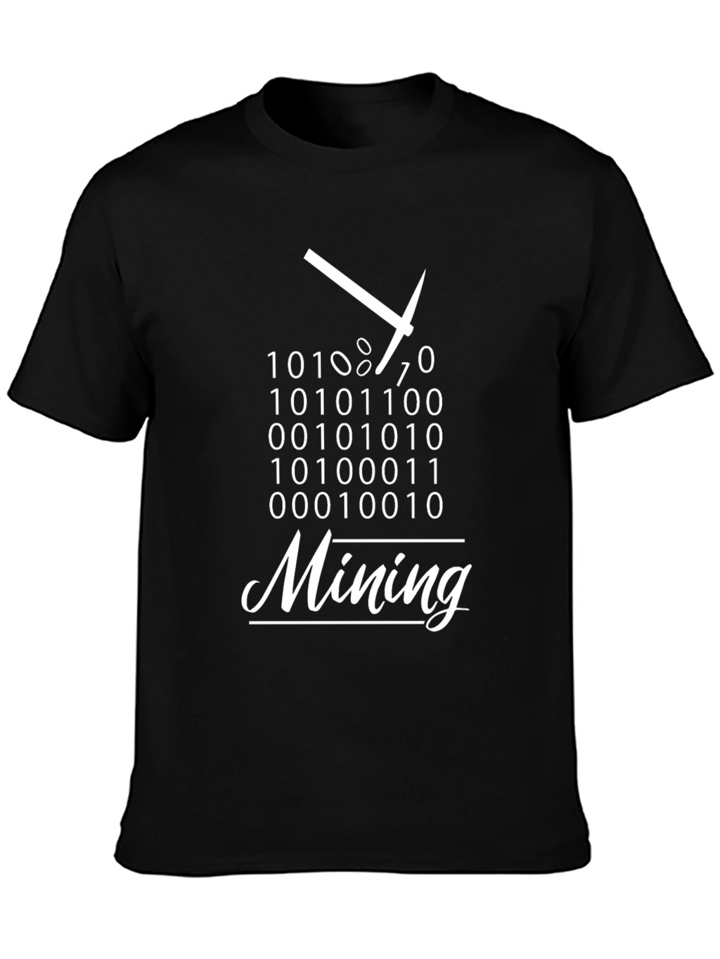 Bitcoin Mining Binary Code T-Shirt