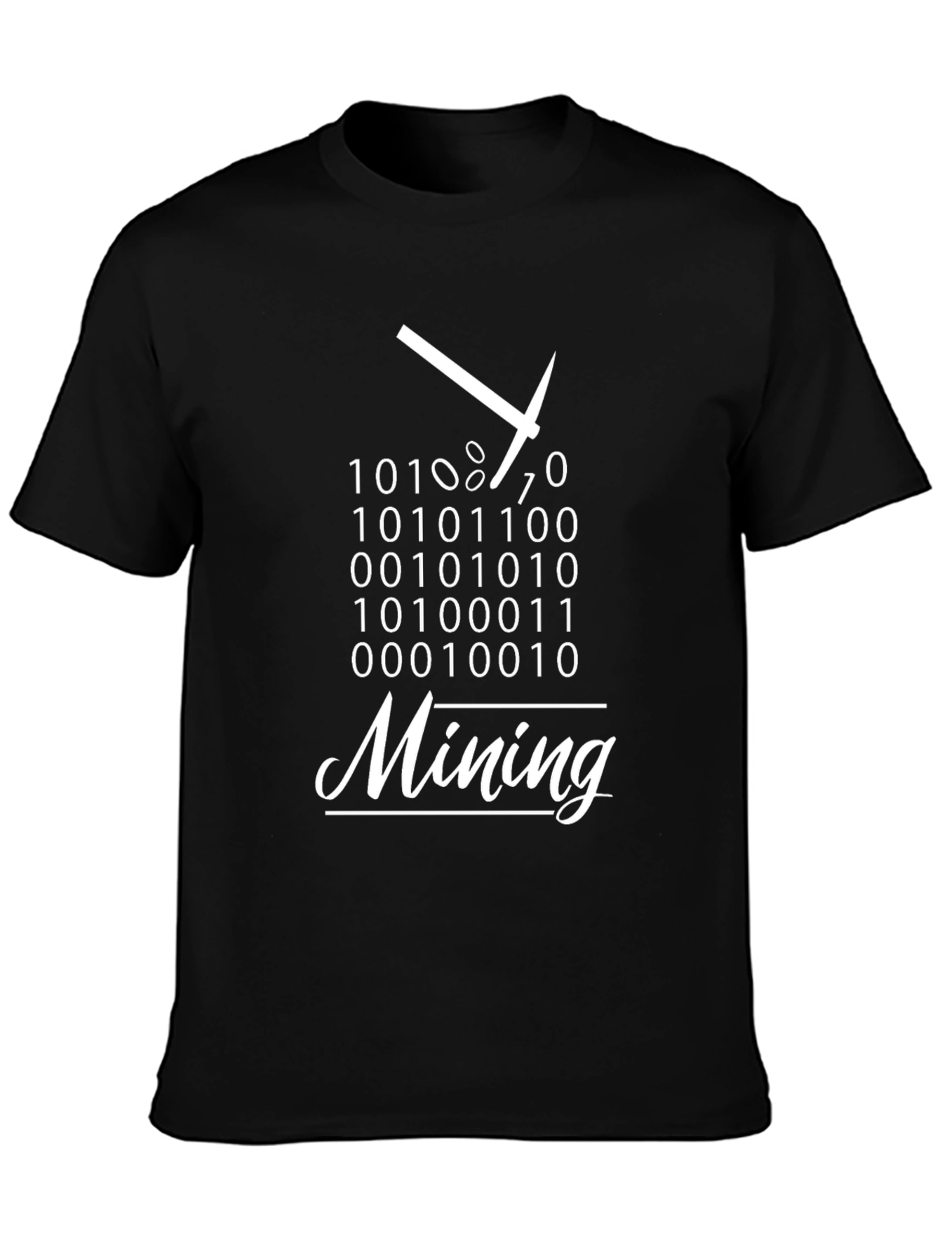 Bitcoin Mining Binary Code T-Shirt