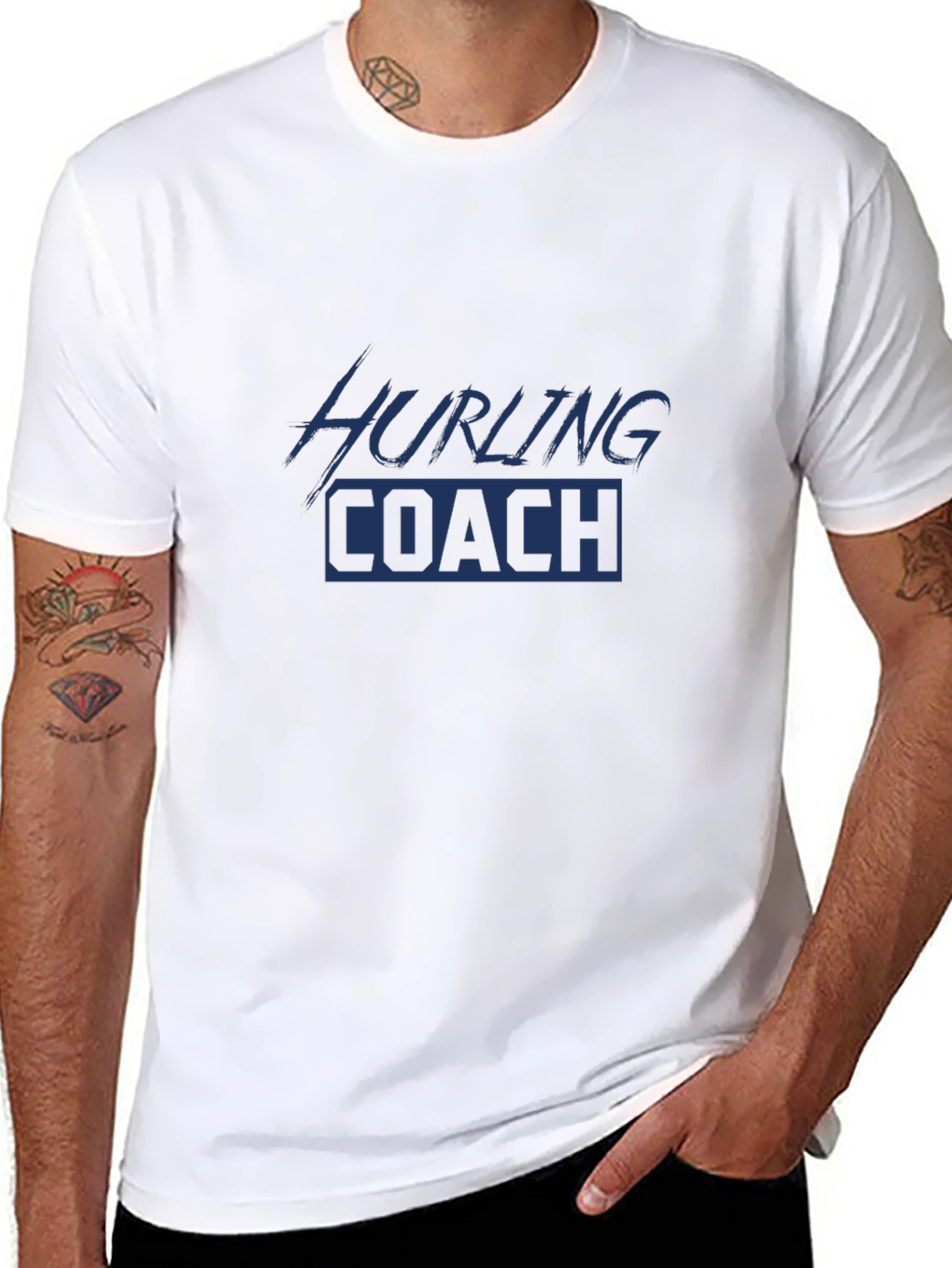 Hurling Coach Graphic T-Shirt